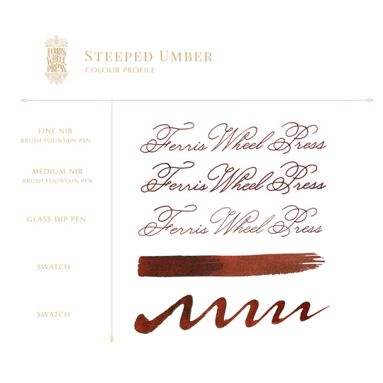 Ferris Wheel Press Steeped Umber
