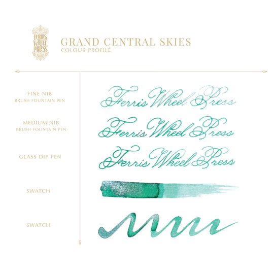 Ferris Wheel Press Ink - Grand Central Skies