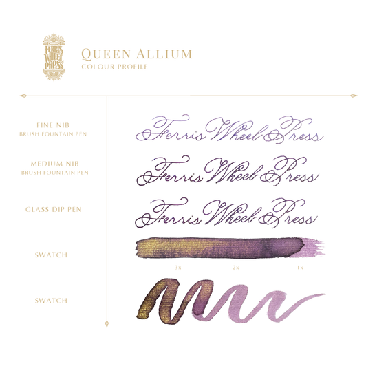 Ferris Wheel Press Queen Allium Ink 10ml