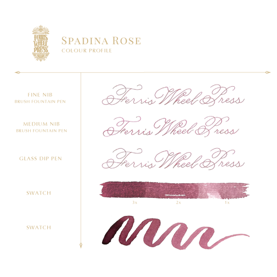 Ferris Wheel Press Spadina Rose
