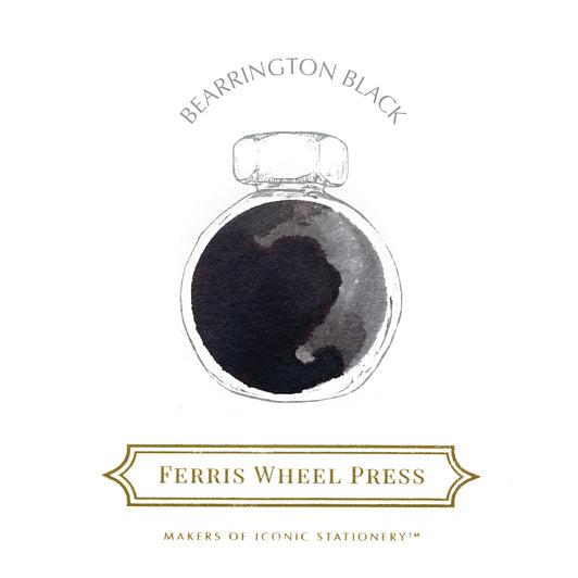 Ferris Wheel Press Bearrington Black Ink 10ml