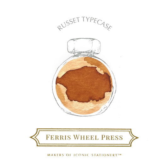 Ferris Wheel Press Russet Typecase Ink 10ml