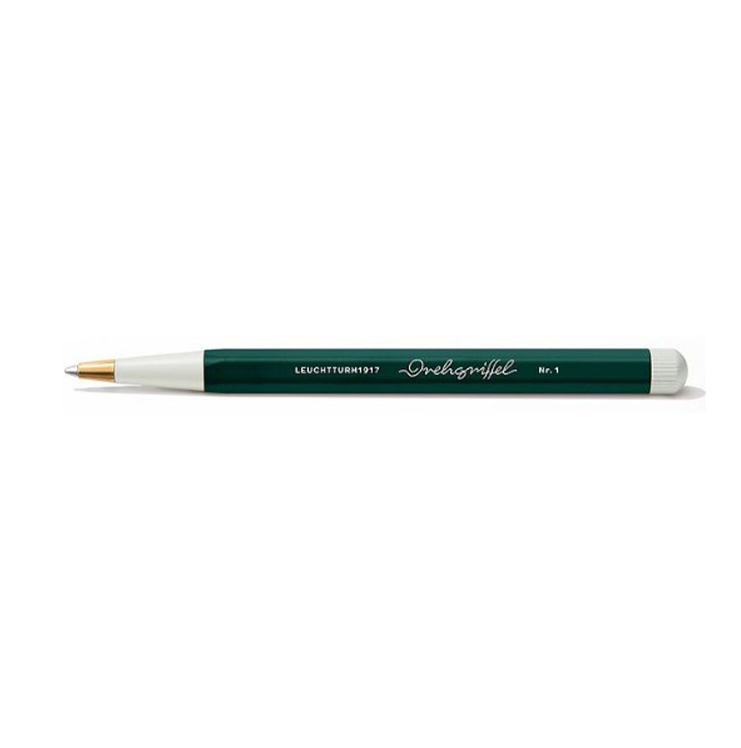 LEUCHTTURM1917 Drehgriffel Nr. 1, Forest Green - Gelpen with black ink