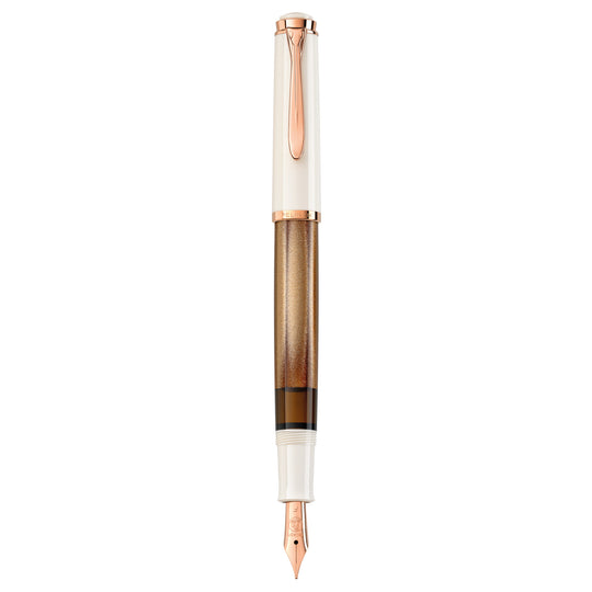 Pelikan piston fountain pen Classic M200 Copper Rosé Gold