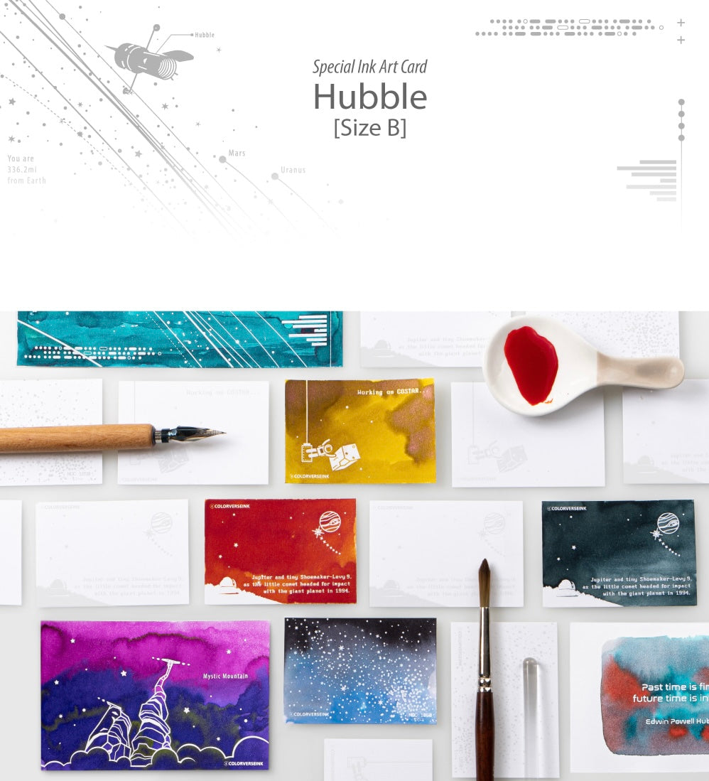 Colorverse Colorspace Ink Art Cards - Hubble (Size B) – Toronto Pen Shoppe