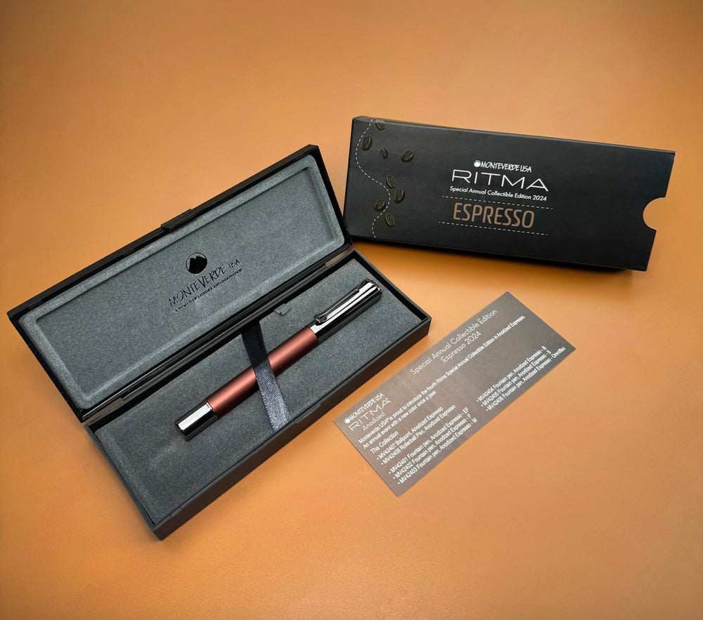 Monteverde Ritma Rollerball Pen - 2024 Espresso Limited Edition