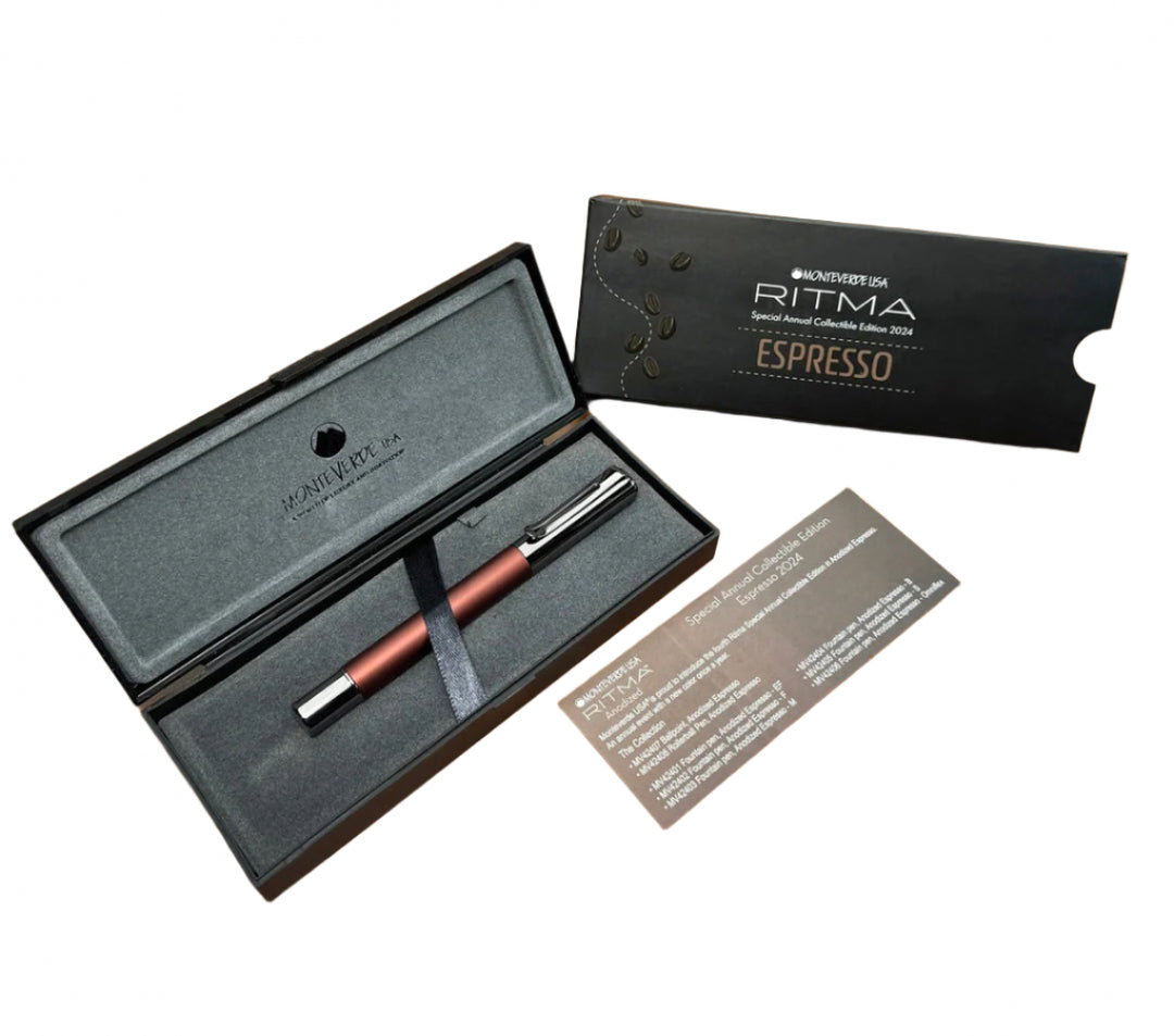 Monteverde USA Ritma Fountain Pen - 2024 Espresso Limited Edition