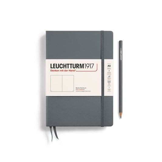 Leuchtturm1917 A5 Medium Classic- Anthracite Grey