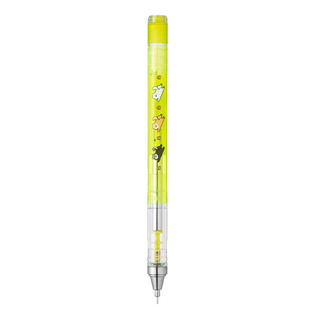 MONO Graph "Cute & Laid Back" Shiba Inu  Mechanical Pencil- Green/Paw