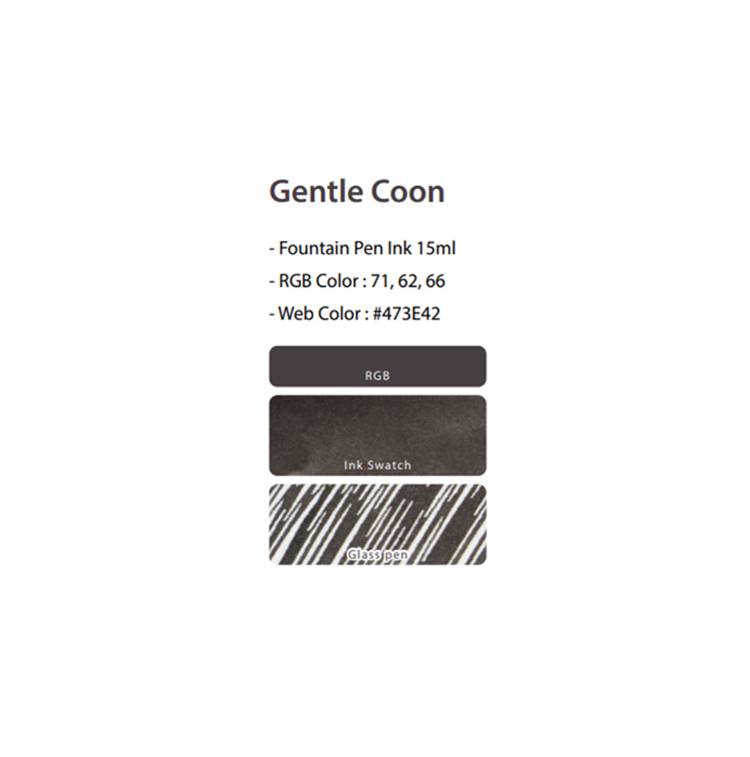 Colorverse Fountain Pen Ink USA Special Edition - Gentle Coon