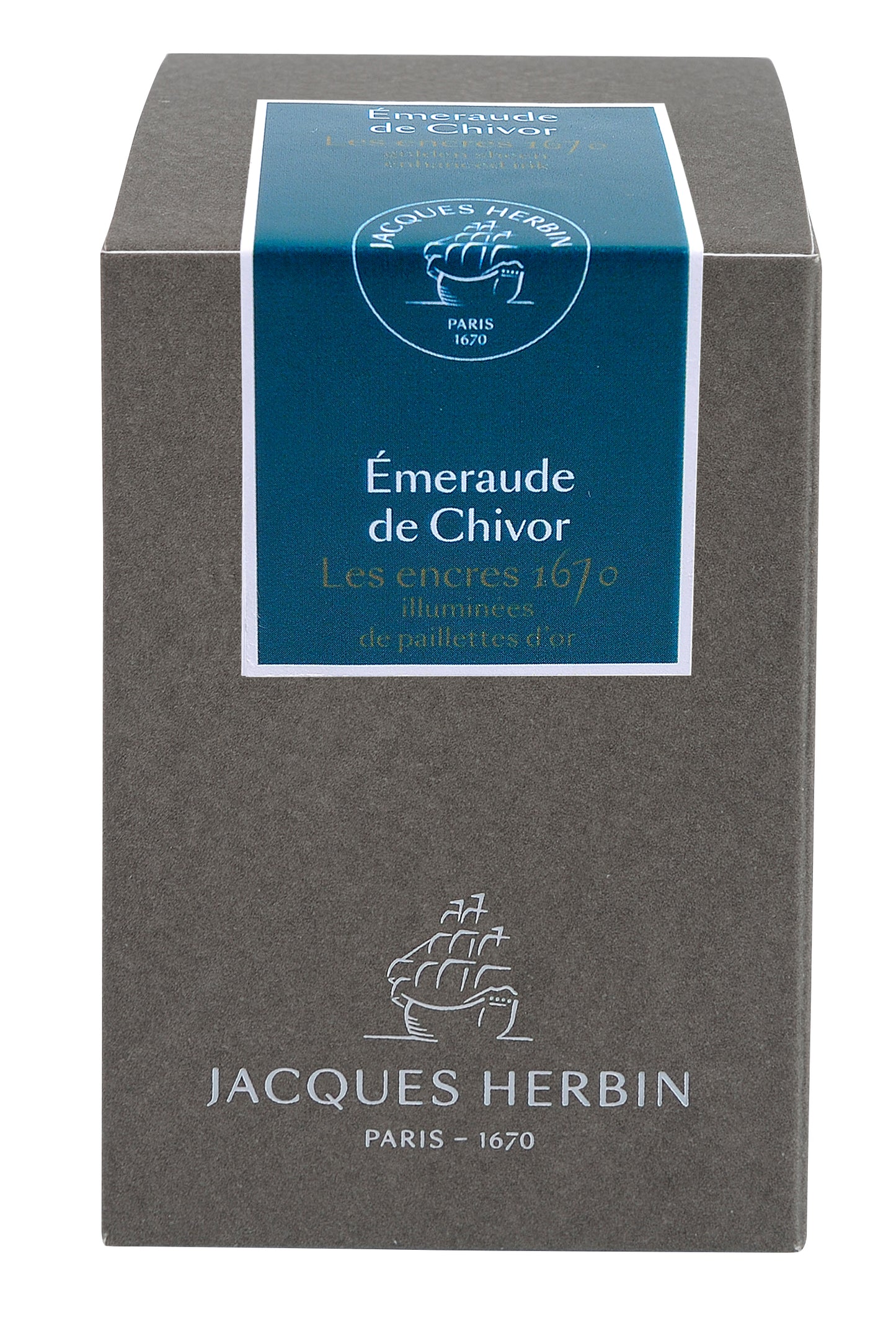 Jacques Herbin 1670 Fountain Pen Ink - Emeraude de Chivor