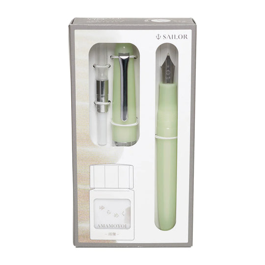 Sailor PROFIT Jr. +10 x Yurameku Fountain Pen & Ink Set - Amamoyoi