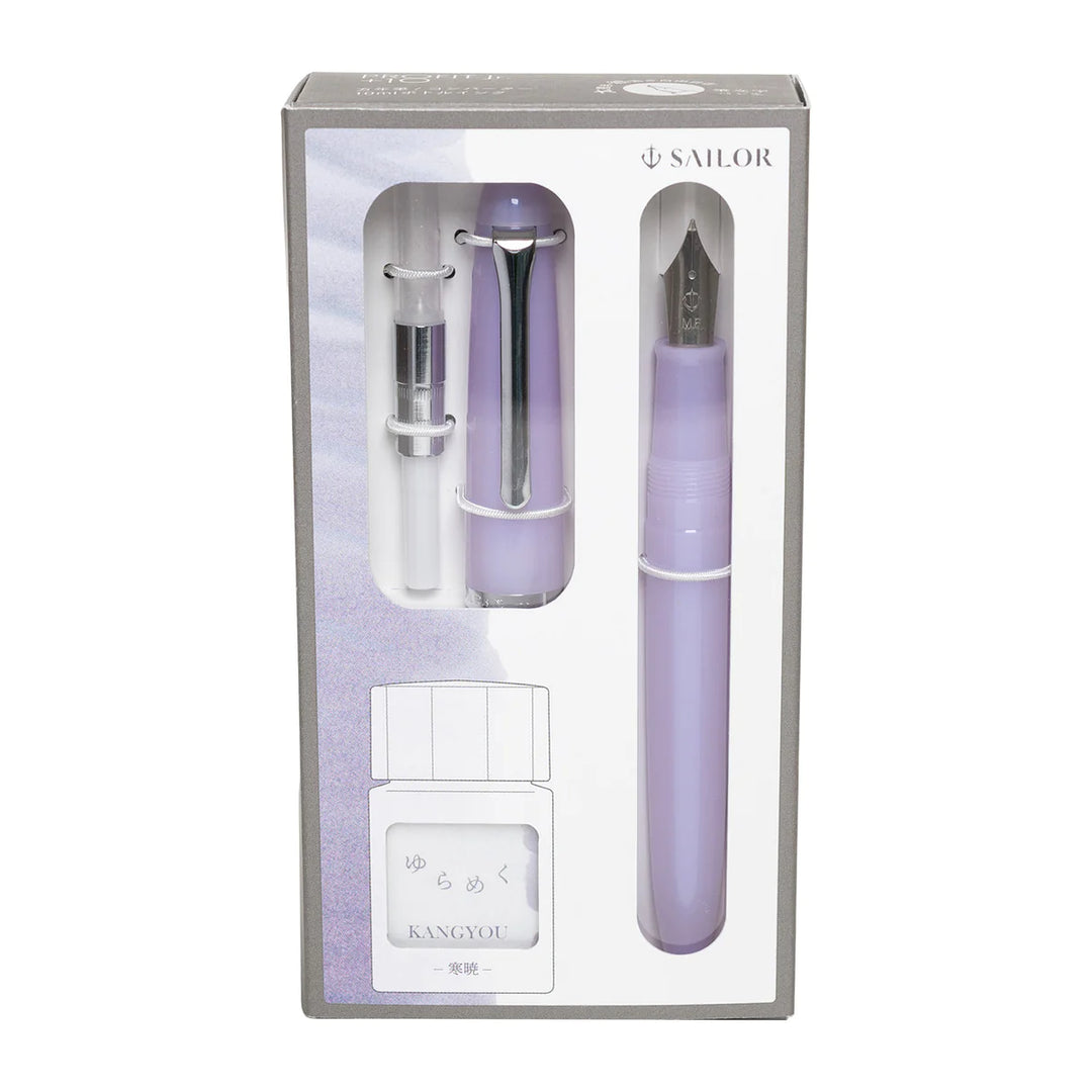 Sailor PROFIT Jr. +10 x Yurameku Fountain Pen & Ink Set - Kangyou