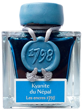 Jacques Herbin 1798 Fountain Pen Ink - Kyanite du Népal (Kyanite of Nepal)
