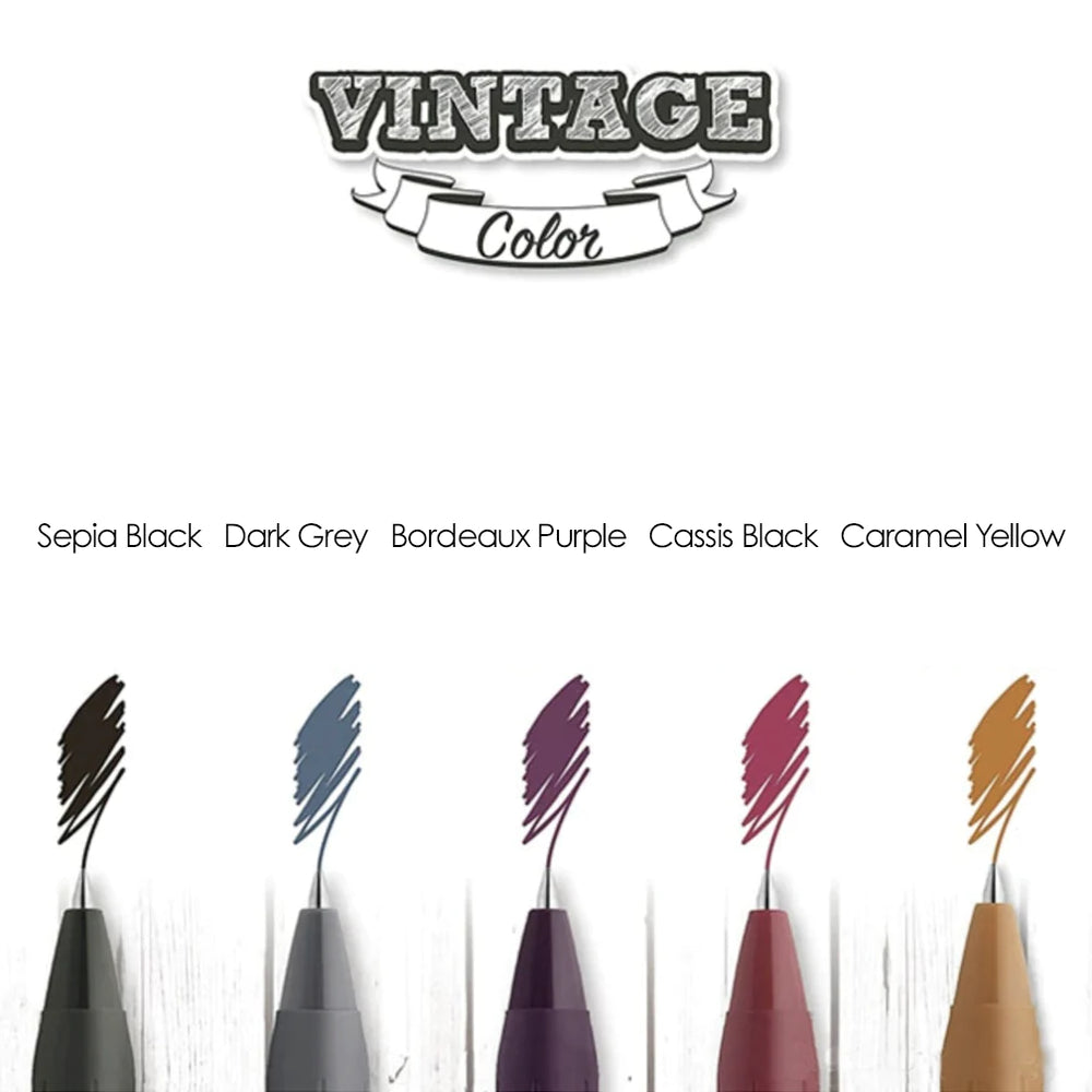 Zebra Sarasa 0.5 Vintage Color 2 - Set of 5