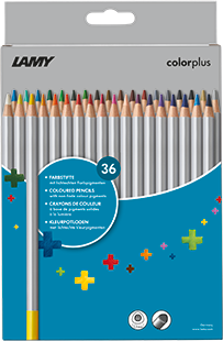 LAMY colorplus Color Pencils - Set of 36