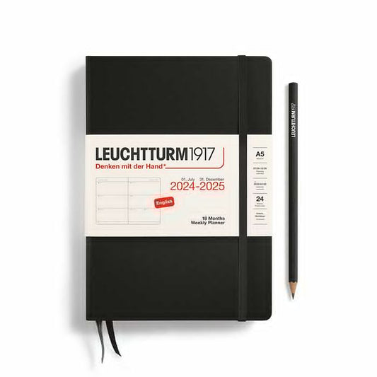 LEUCHTTURM1917 Weekly Planner (A5) 2024-2025 (18 Months)