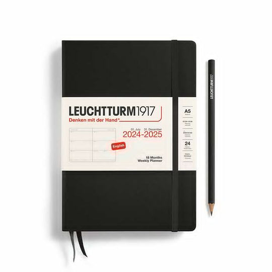 LEUCHTTURM1917 Weekly Planner (A5) 2024-2025 (18 Months)