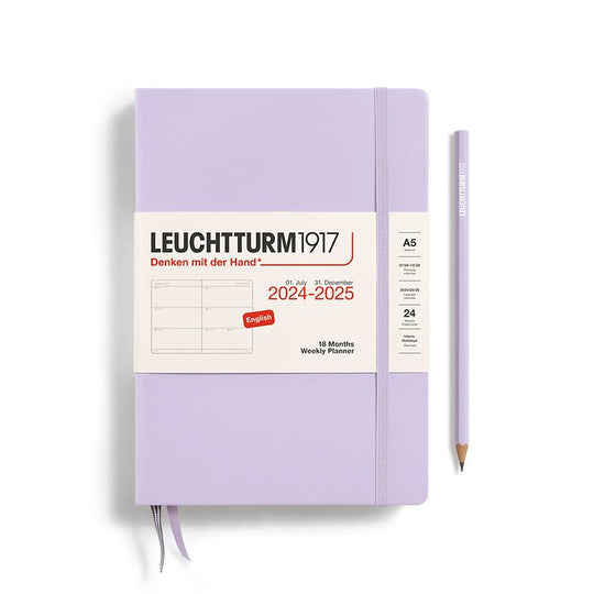 LEUCHTTURM1917 Weekly Planner (A5) 2024-2025 (18 Months)
