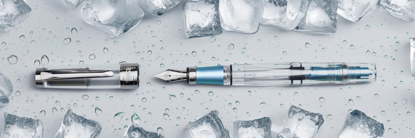 TWSBI Diamond 580AL Fountain Pen - Iceberg Blue