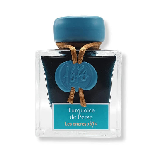 Jacques Herbin 1670 Fountain Pen Ink - Turquoise de Perse