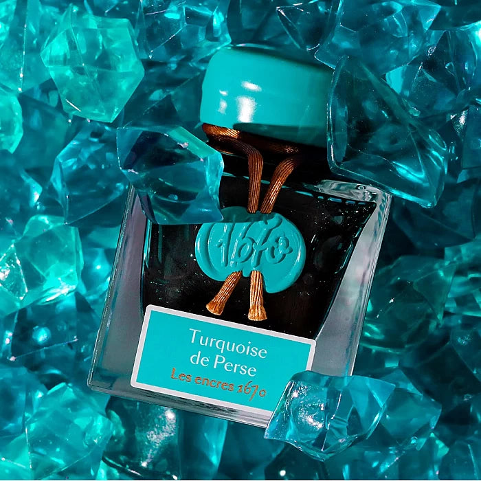 Jacques Herbin 1670 Fountain Pen Ink - Turquoise de Perse