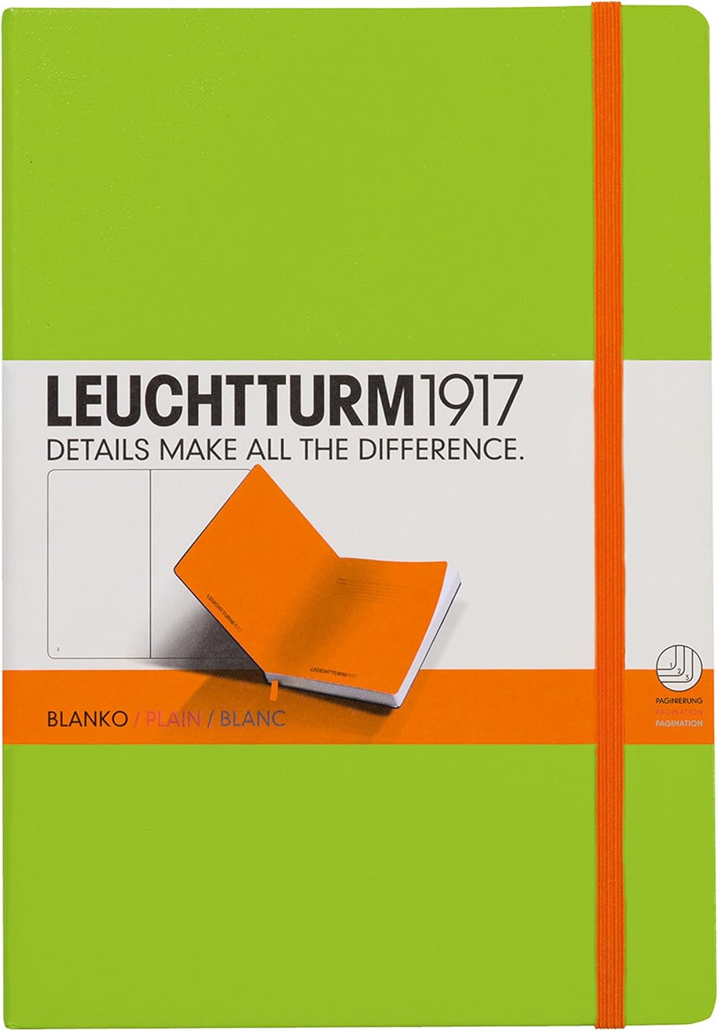 LEUCHTTURM1917 Bicolor Special Edition - Medium A5 Plain Hardcover Notebook