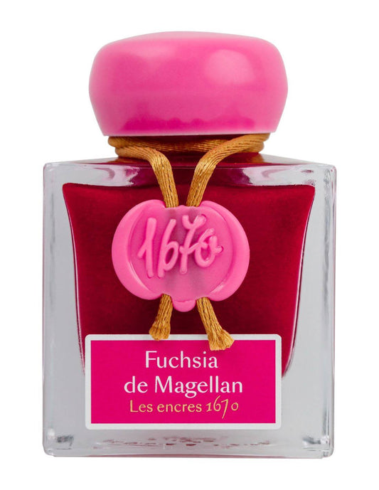 Jacques Herbin 1670 Fountain Pen Ink - Fuchsia de Magellan