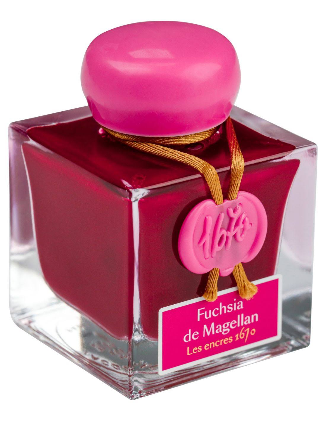 Jacques Herbin 1670 Fountain Pen Ink - Fuchsia de Magellan