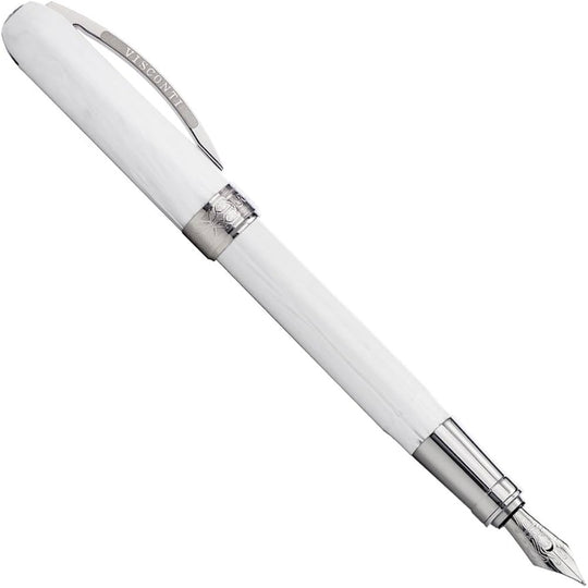 Visconti Rembrandt Fountain Pen - White Marble