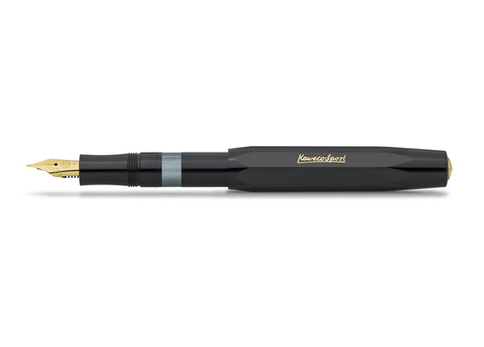 Kaweco Piston Sport Classic- Black/Gold
