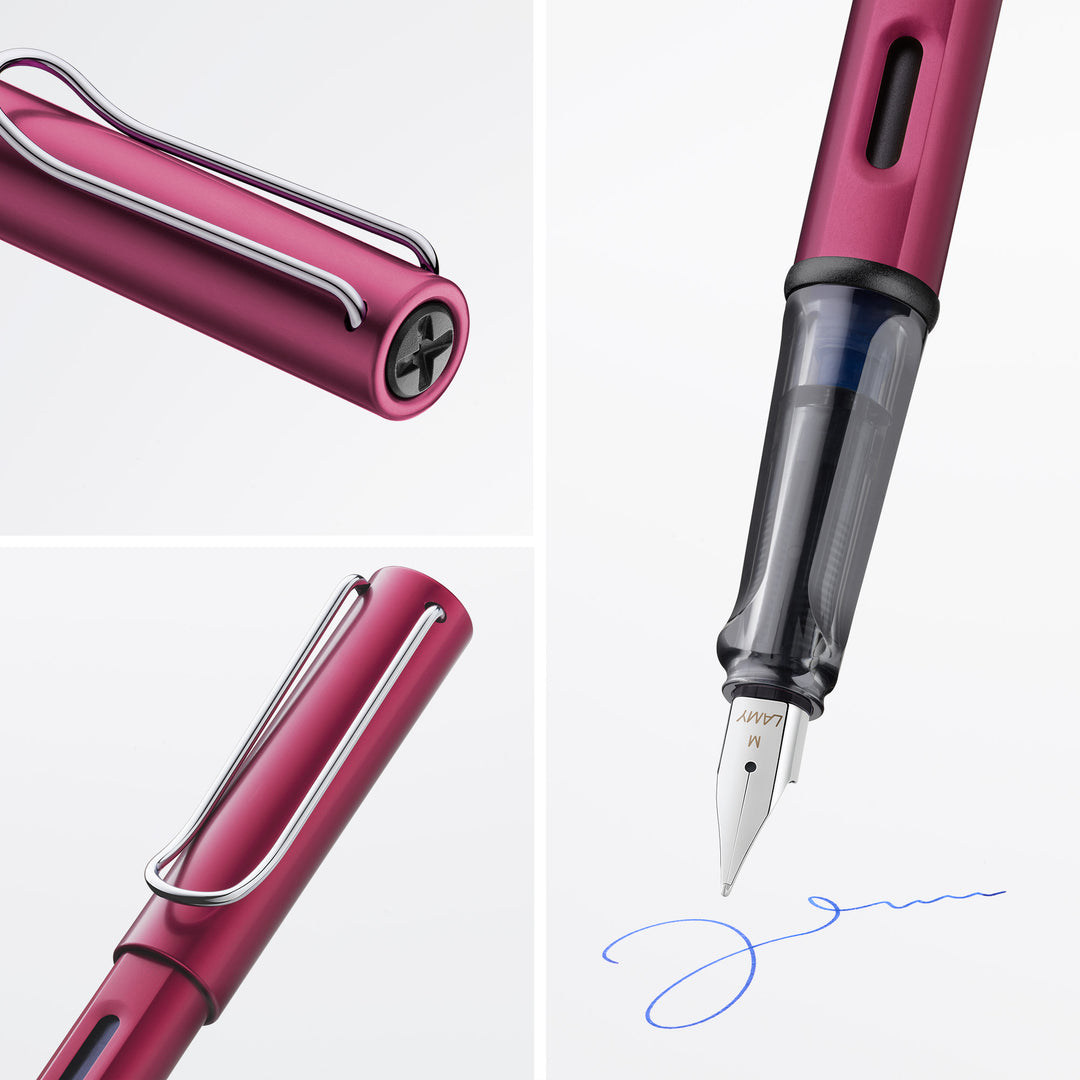 LAMY AL-Star Fountain Pen - Black Purple