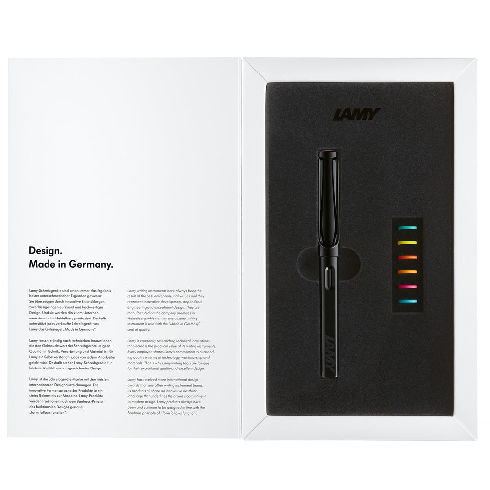 LAMY Safari Set Multicolour- Black