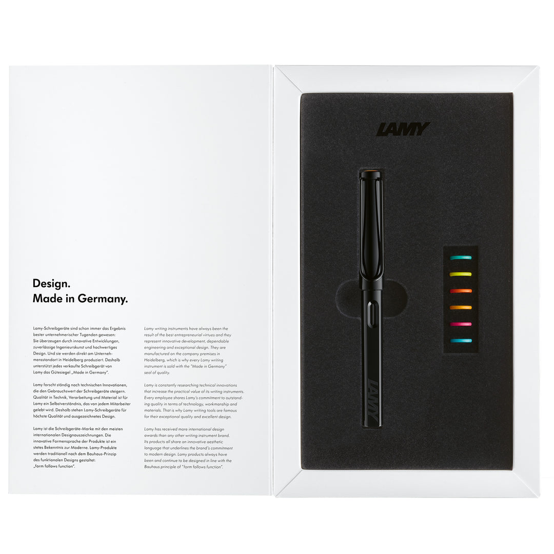 LAMY Safari Set Multicolour- Black