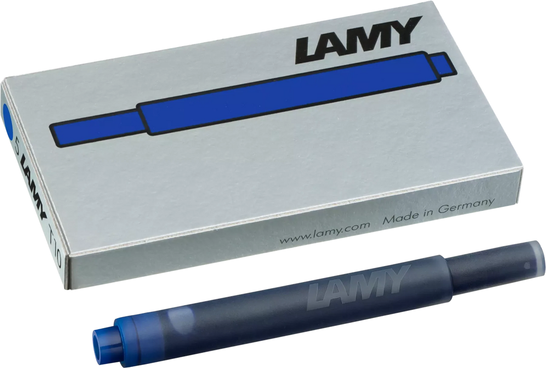 Lamy T10 Fountain Pen Ink Cartridge- Washable Blue