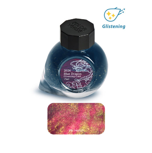 Colorverse 2024 Blue Dragon Special Ink 15ml- Glistening Gold