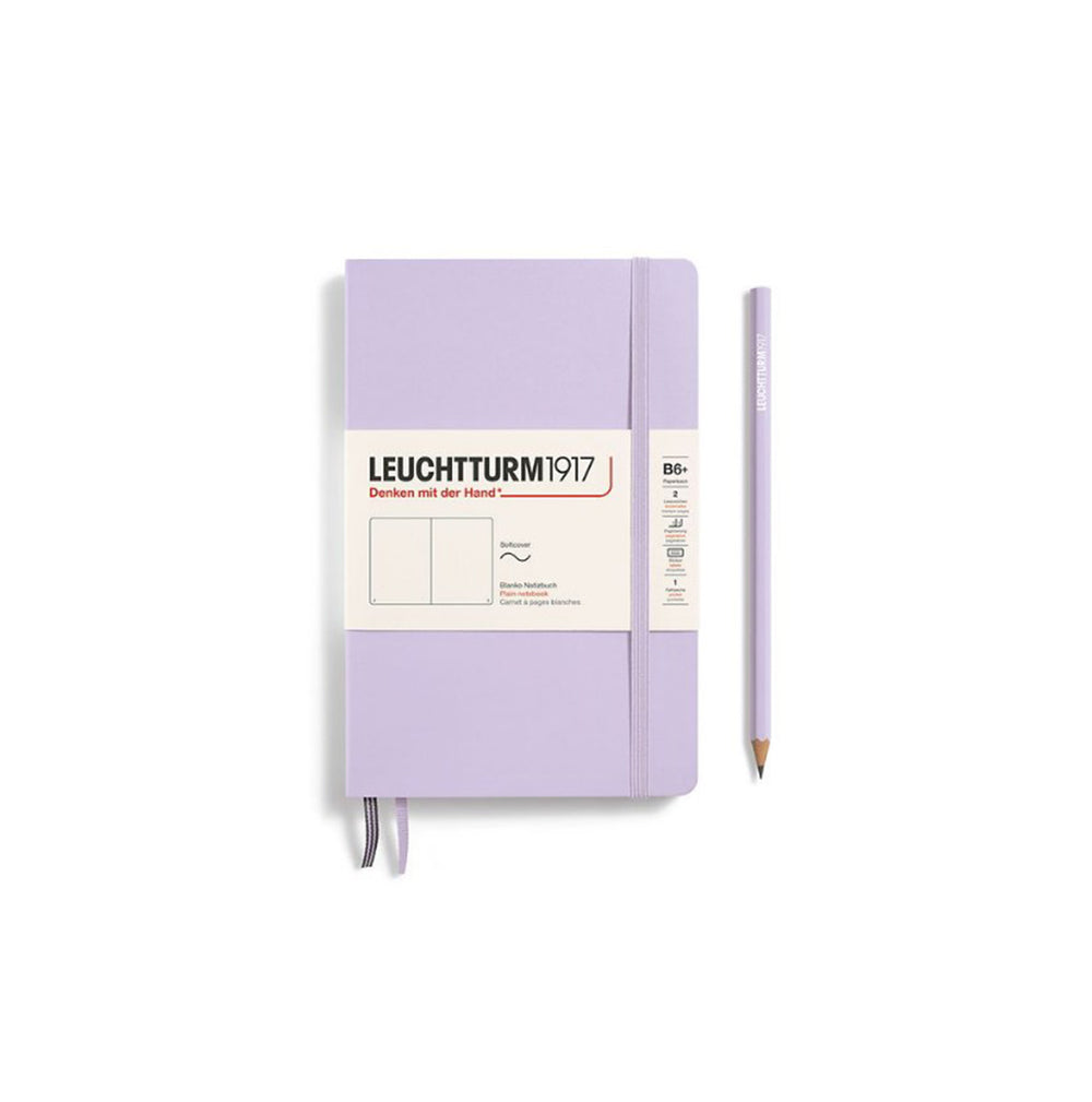 LEUCHTTURM1917 Paperback Notebook B6+ Softcover -  Lilac