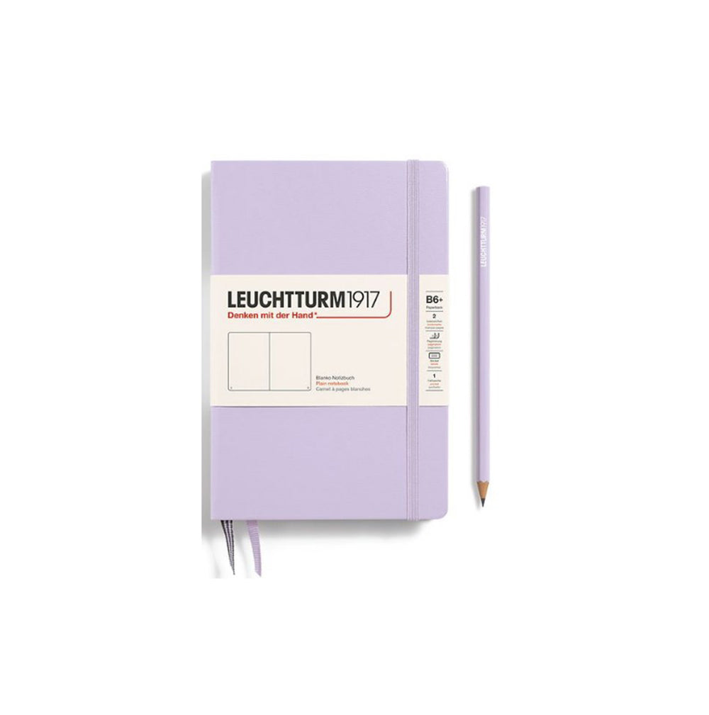 LEUCHTTURM1917 Paperback Notebook B6+ Hardcover - Lilac