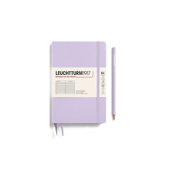 LEUCHTTURM1917 Paperback Notebook B6+ Hardcover - Lilac
