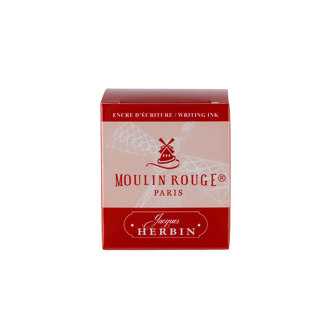 Jacques Herbin Le Couleurs des Paris Fountain Pen Ink - Moulin Rouge