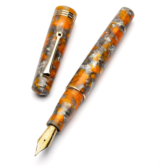 Leonardo Officina Italiana Fountain Pen Momento Zero - Lava/Cerene
