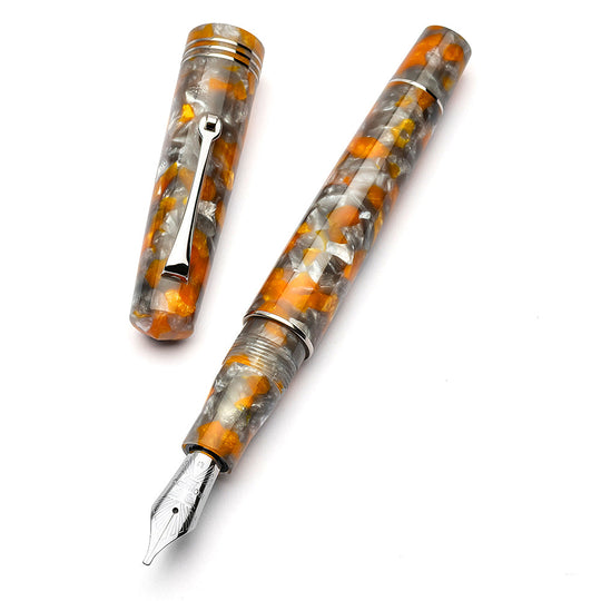 Leonardo Officina Italiana Fountain Pen Momento Zero - Lava/Cerene