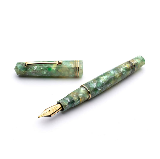 Leonardo Officina Italiana Momento Zero Fountain Pen - Jade Green