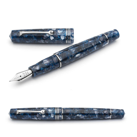 Leonardo Officina Italiana Momento Zero Fountain Pen - Blue Sorrento