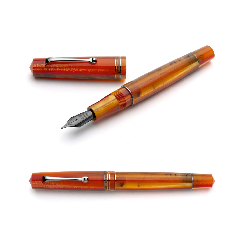 Leonardo Officina Italiana Momento Zero Fountain Pen - Mango Orange