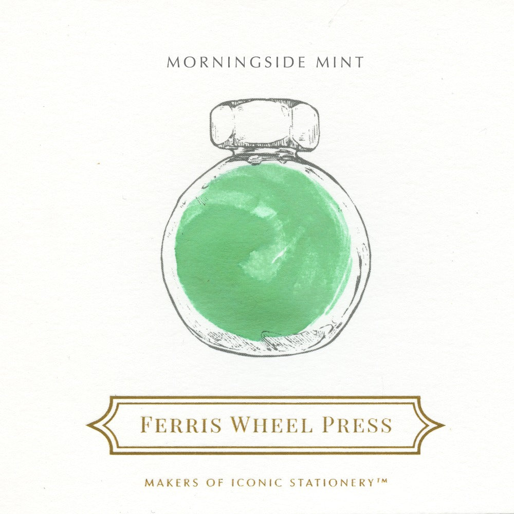 Ferris Wheel Press Fountain Pen Ink- Morningside Mint Ink