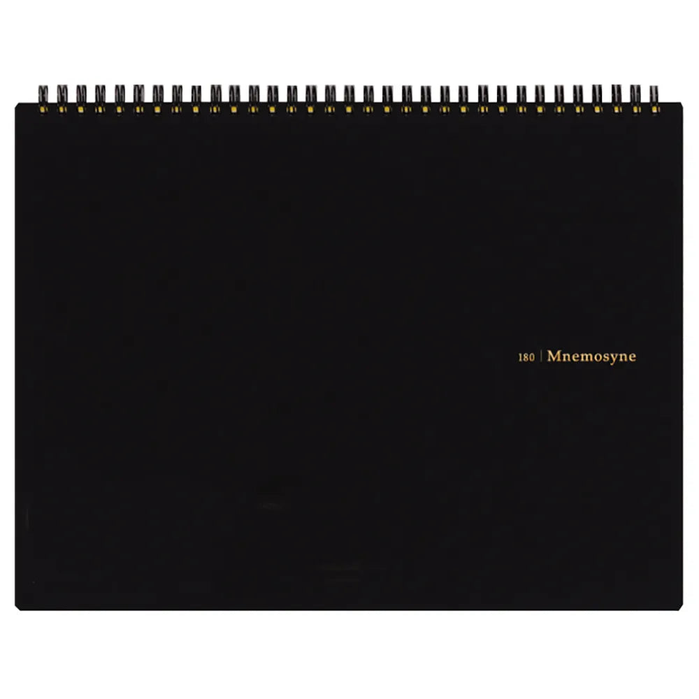 Maruman Mnemosyne N180A Spiral Notebook Landscape - A4 Grid