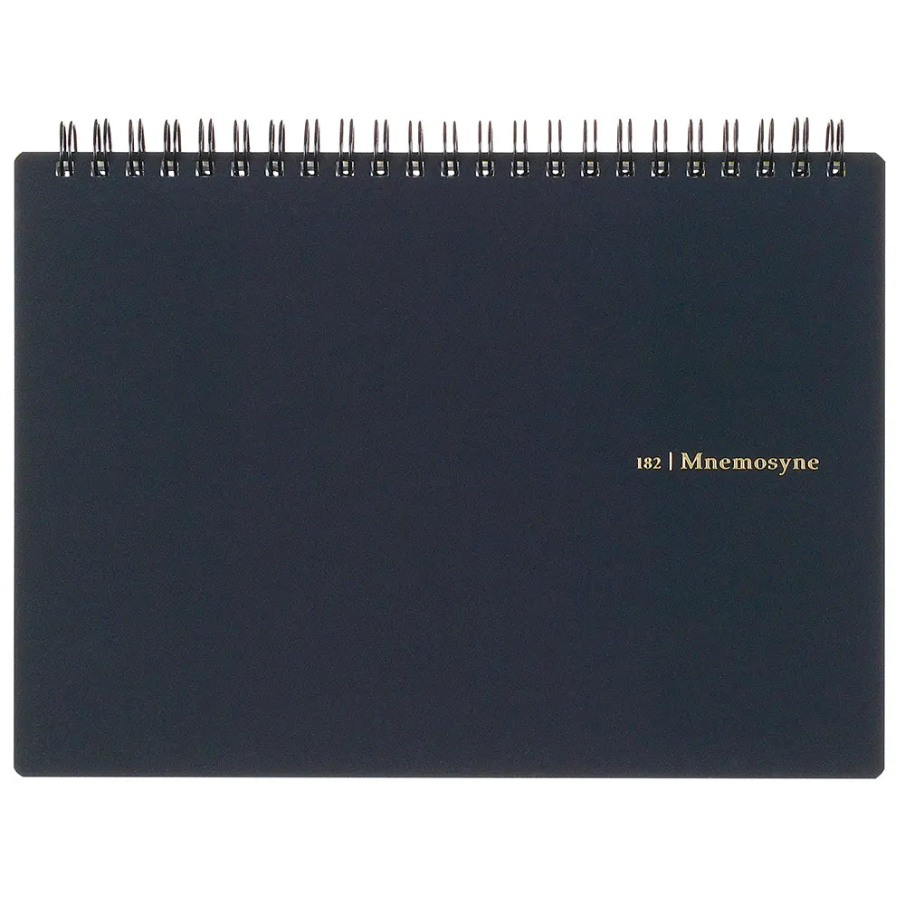 Maruman Mnemosyne N182A Spiral Notebook Landscape - A5 Grid