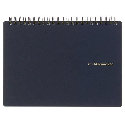 Maruman Mnemosyne N183A Spiral Notebook Landscape - A5 Plain