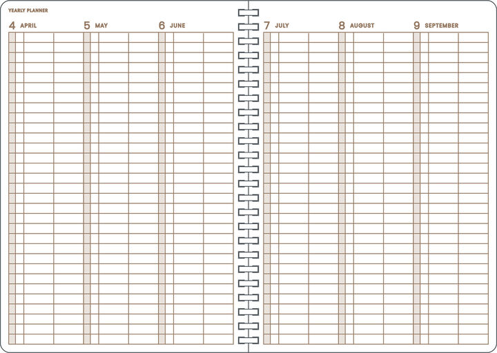 Kokuyo Campus Study Planner - Monthly &amp; Weekly